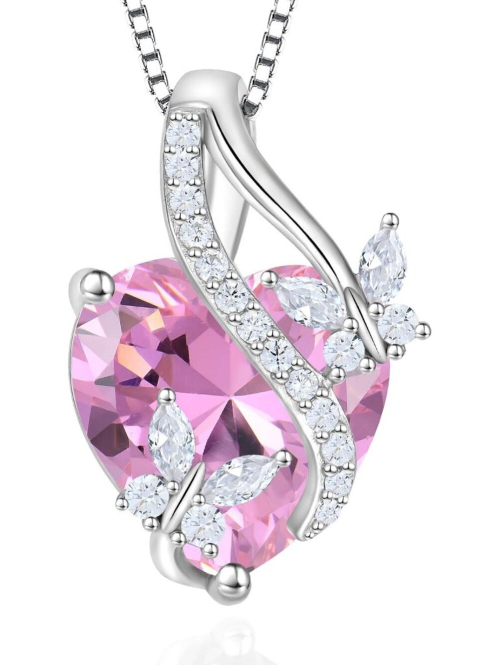 Elegant Sterling Silver Butterfly Necklace for Women - Dainty Pendant Jewelry